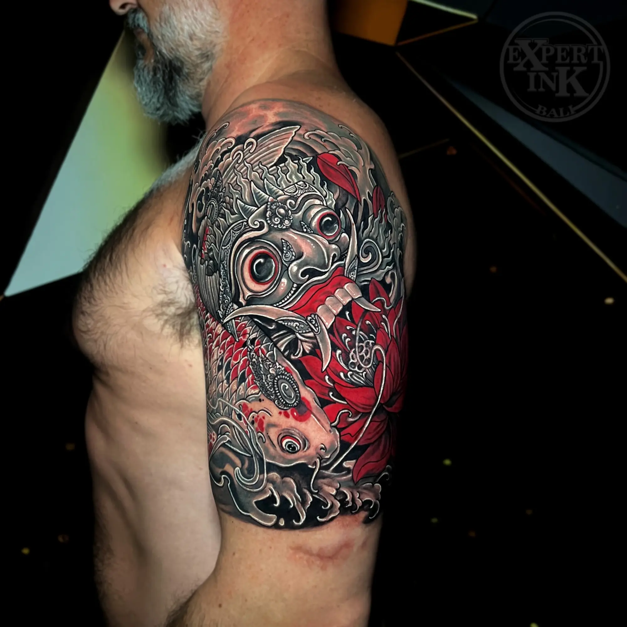 Discover authentic kuta tattoo styles in Bali. Large Balinese tattoo design experts at Expert Ink Bali.